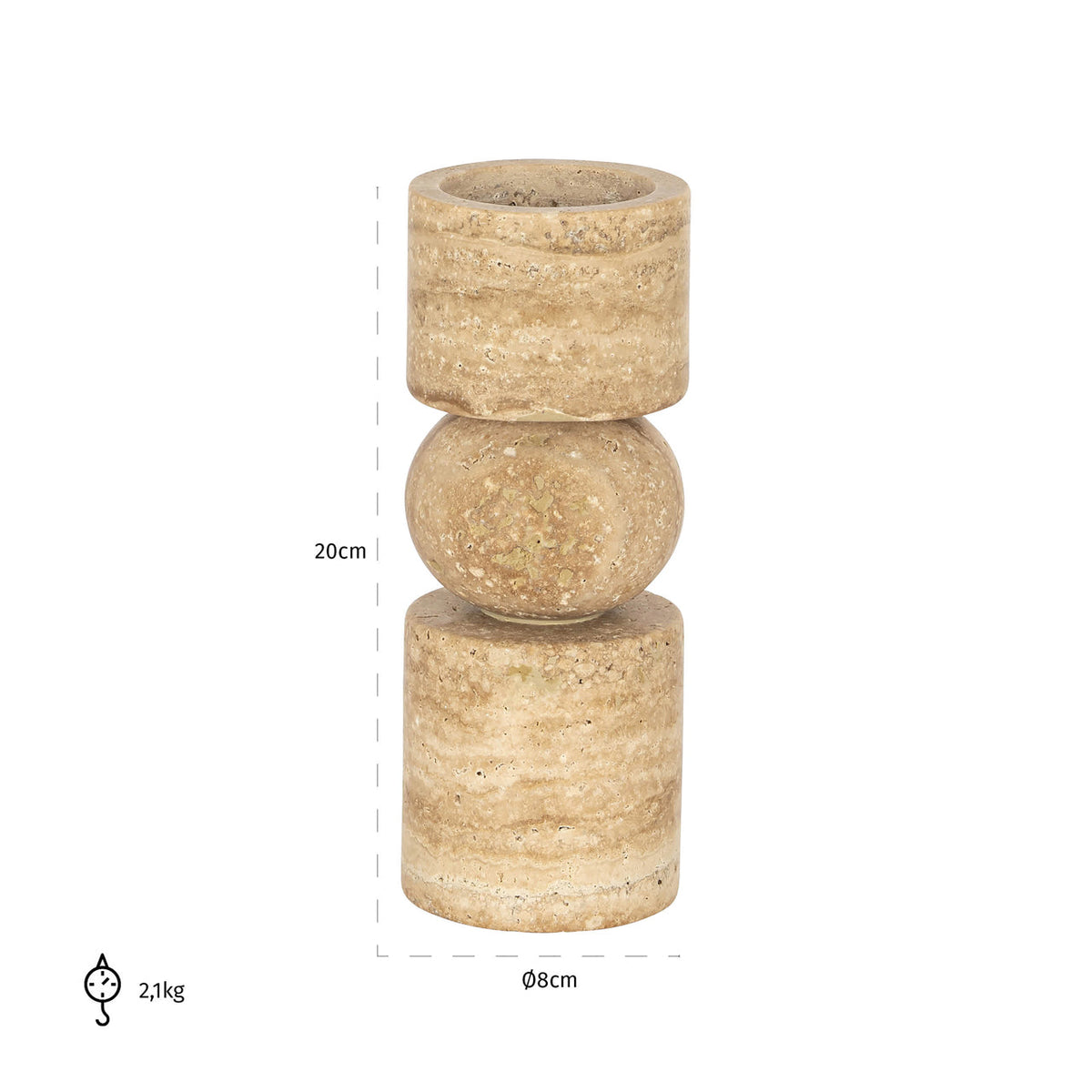 Richmond Interiors Accessories Candle holder Alaina House of Isabella UK