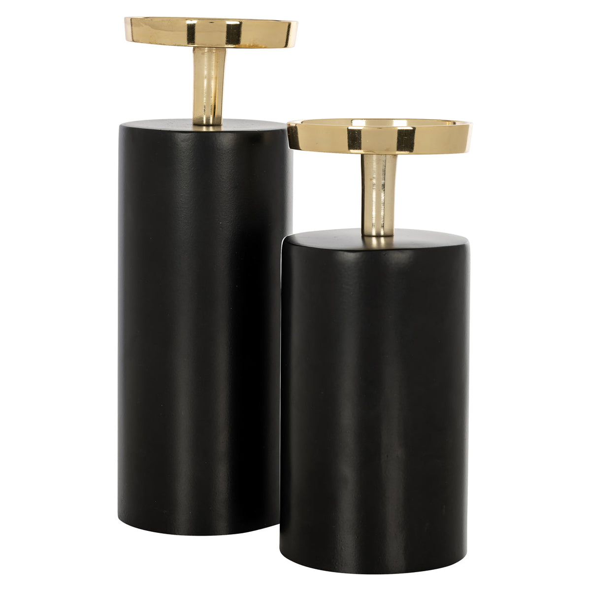 Richmond Interiors Accessories Candle holder Caya black/gold small House of Isabella UK