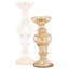 Richmond Interiors Accessories Candle holder Dilan amber small House of Isabella UK