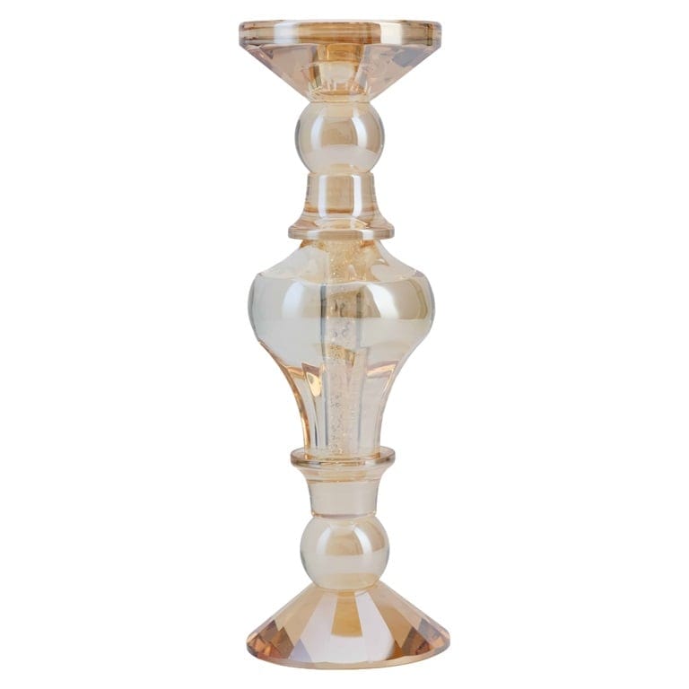 Richmond Interiors Accessories Candle holder Dilan big (Amber) House of Isabella UK