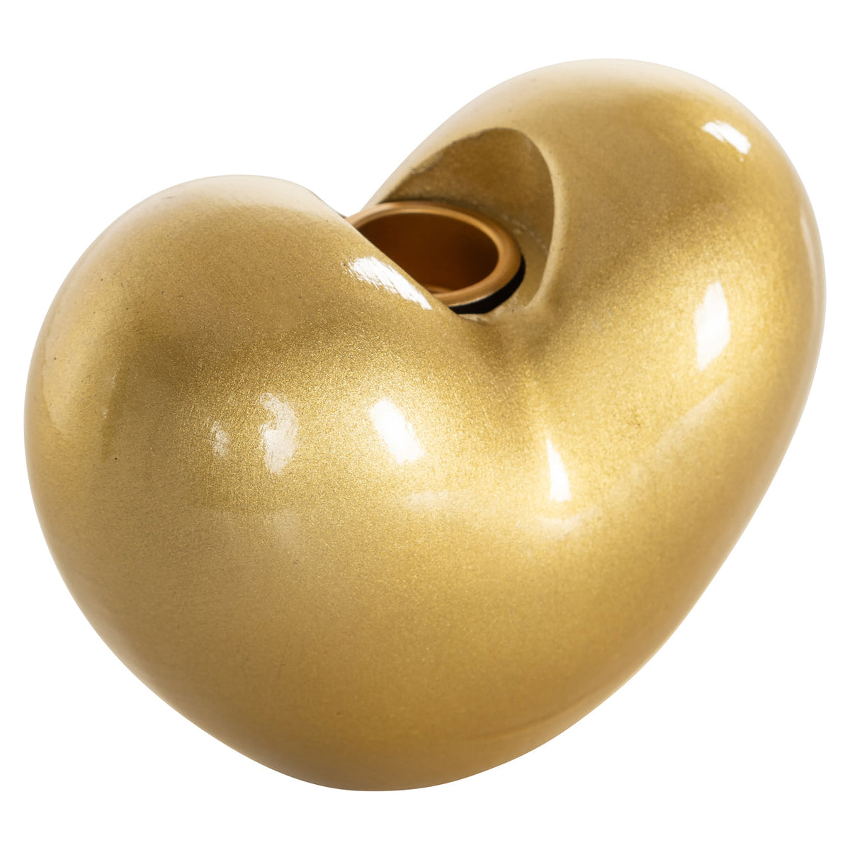 Richmond Interiors Accessories Candle holder Dilly gold small House of Isabella UK