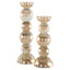 Richmond Interiors Accessories Candle holder Emie brown small House of Isabella UK