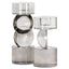 Richmond Interiors Accessories Candle holder Jennyl grey small House of Isabella UK