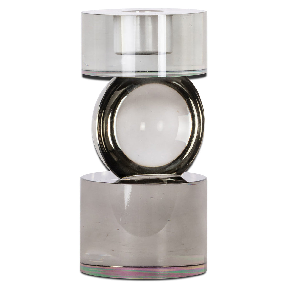 Richmond Interiors Accessories Candle holder Jennyl grey small House of Isabella UK