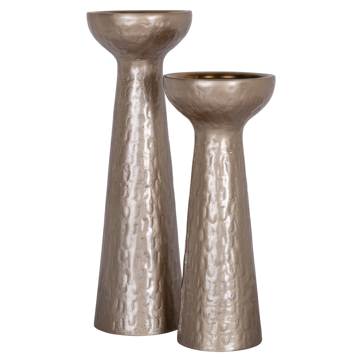Richmond Interiors Accessories Candle holder Juana beige large House of Isabella UK