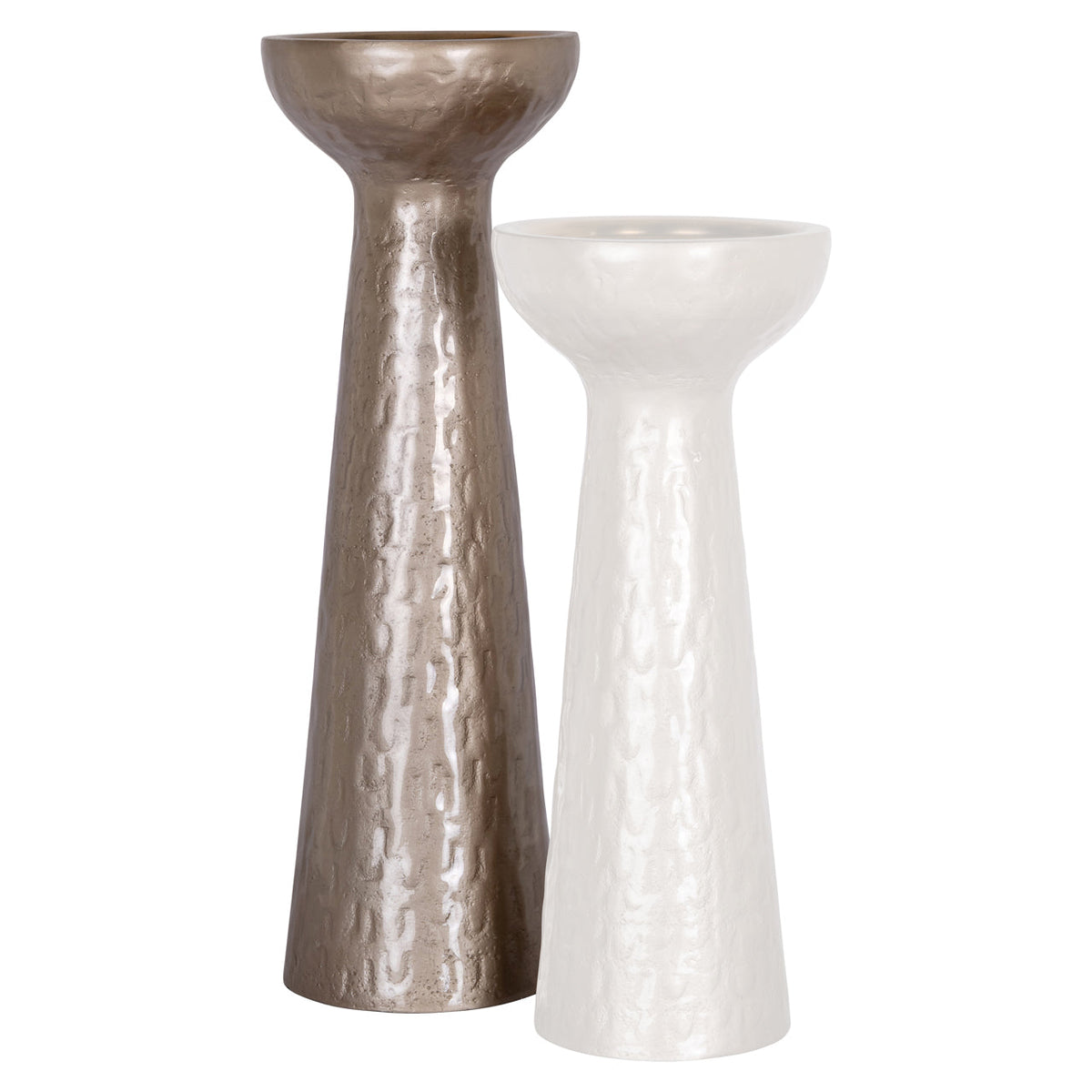 Richmond Interiors Accessories Candle holder Juana beige small House of Isabella UK