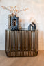 Richmond Interiors Accessories Candle holder Livi black/gold large House of Isabella UK
