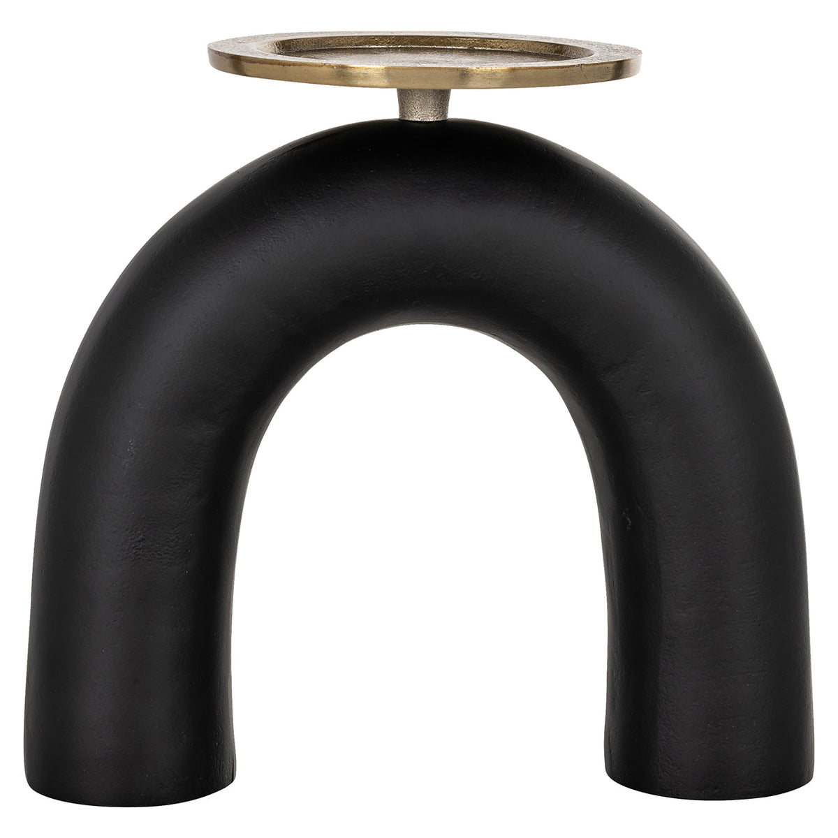 Richmond Interiors Accessories Candle holder Livi black/gold large House of Isabella UK