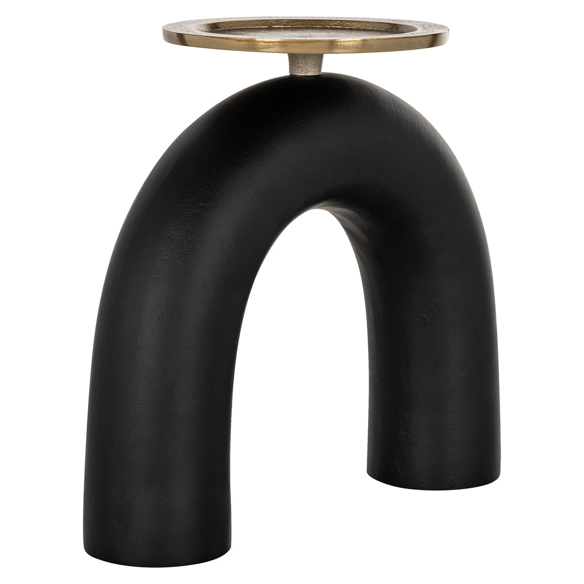Richmond Interiors Accessories Candle holder Livi black/gold large House of Isabella UK