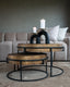Richmond Interiors Accessories Candle holder Livi black/gold small House of Isabella UK