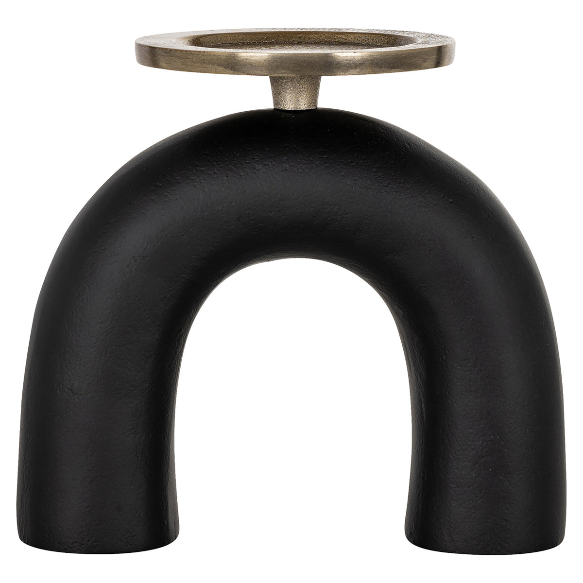 Richmond Interiors Accessories Candle holder Livi black/gold small House of Isabella UK
