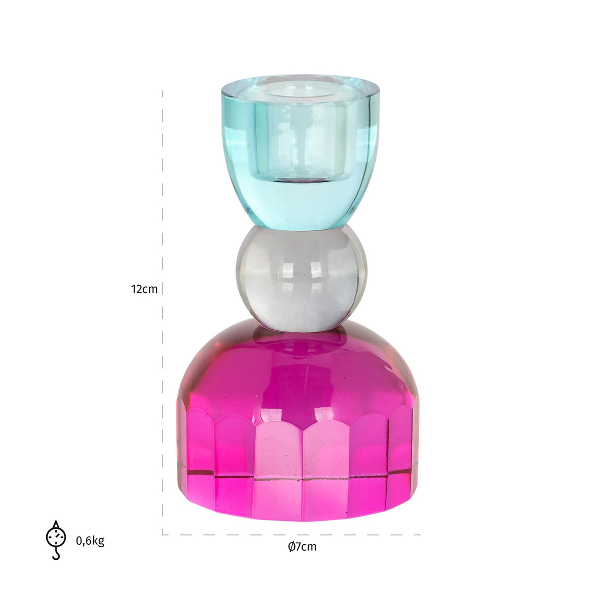 Richmond Interiors Accessories Candle holder Merlin House of Isabella UK