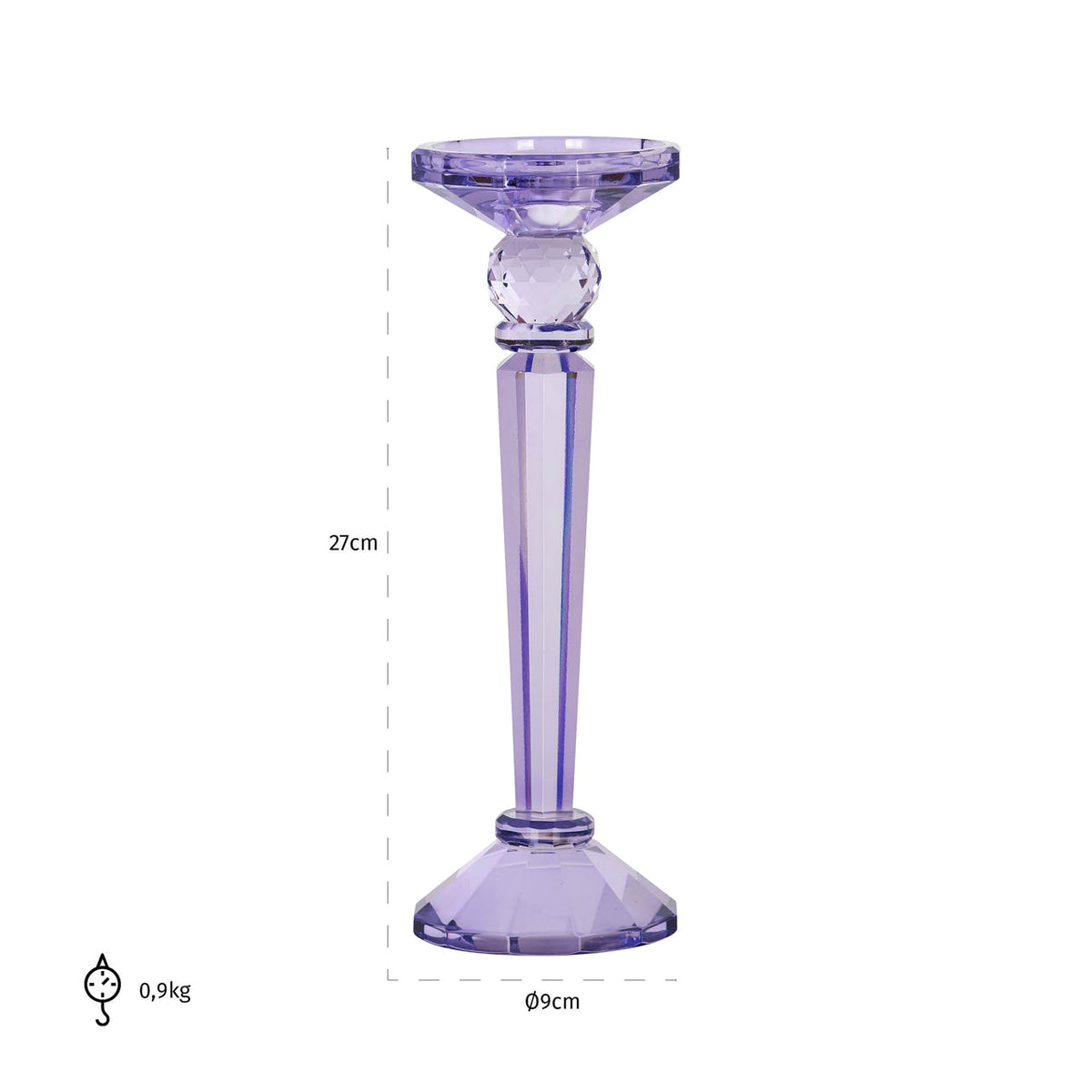 Richmond Interiors Accessories Candle holder Mica House of Isabella UK