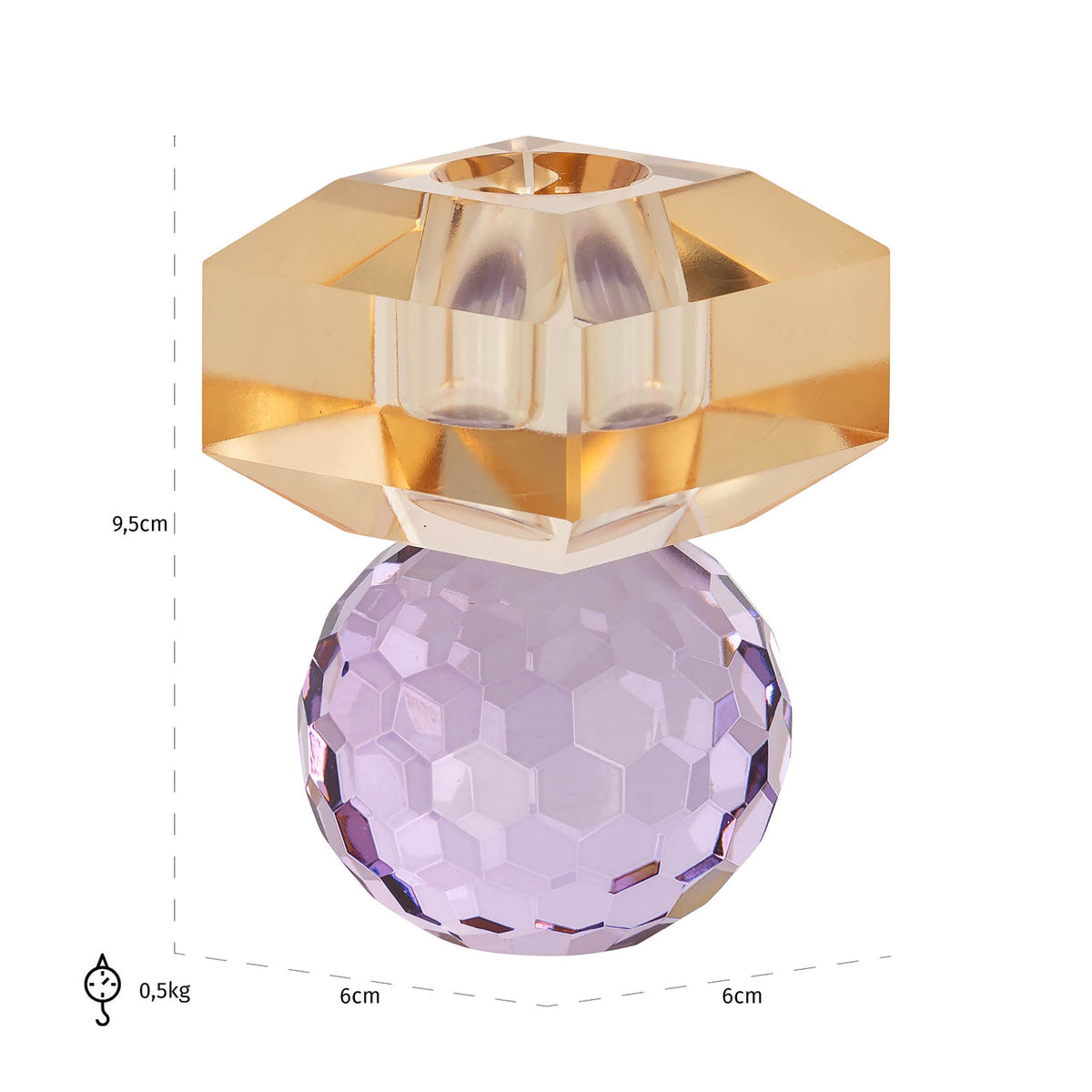 Richmond Interiors Accessories Candle holder Mirne House of Isabella UK