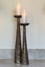 Richmond Interiors Accessories Candle holder Moan brushed gold small House of Isabella UK