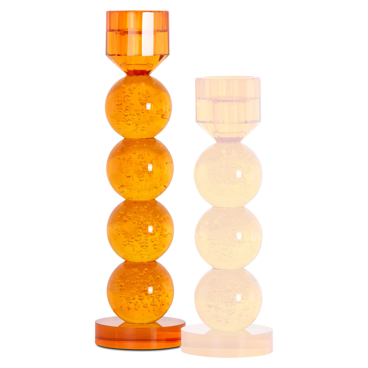 Richmond Interiors Accessories Candle holder Raylan orange large House of Isabella UK