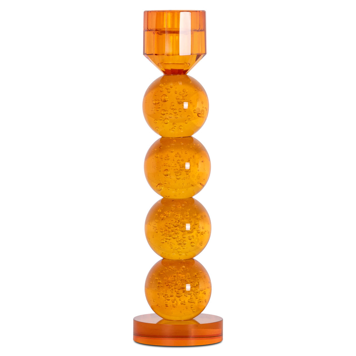 Richmond Interiors Accessories Candle holder Raylan orange large House of Isabella UK