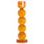 Richmond Interiors Accessories Candle holder Raylan orange large House of Isabella UK