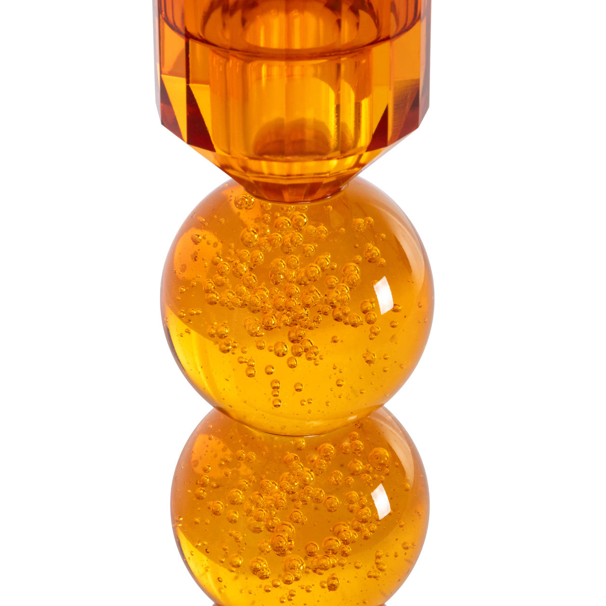 Richmond Interiors Accessories Candle holder Raylan orange small House of Isabella UK
