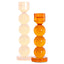 Richmond Interiors Accessories Candle holder Raylan orange small House of Isabella UK