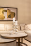 Richmond Interiors Accessories Candle holder Safia clear transparent small House of Isabella UK