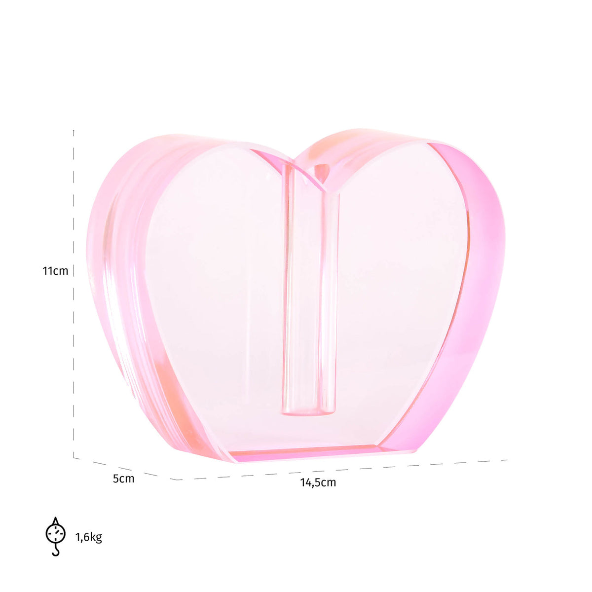 Richmond Interiors Accessories Candle holder Sanae pink House of Isabella UK