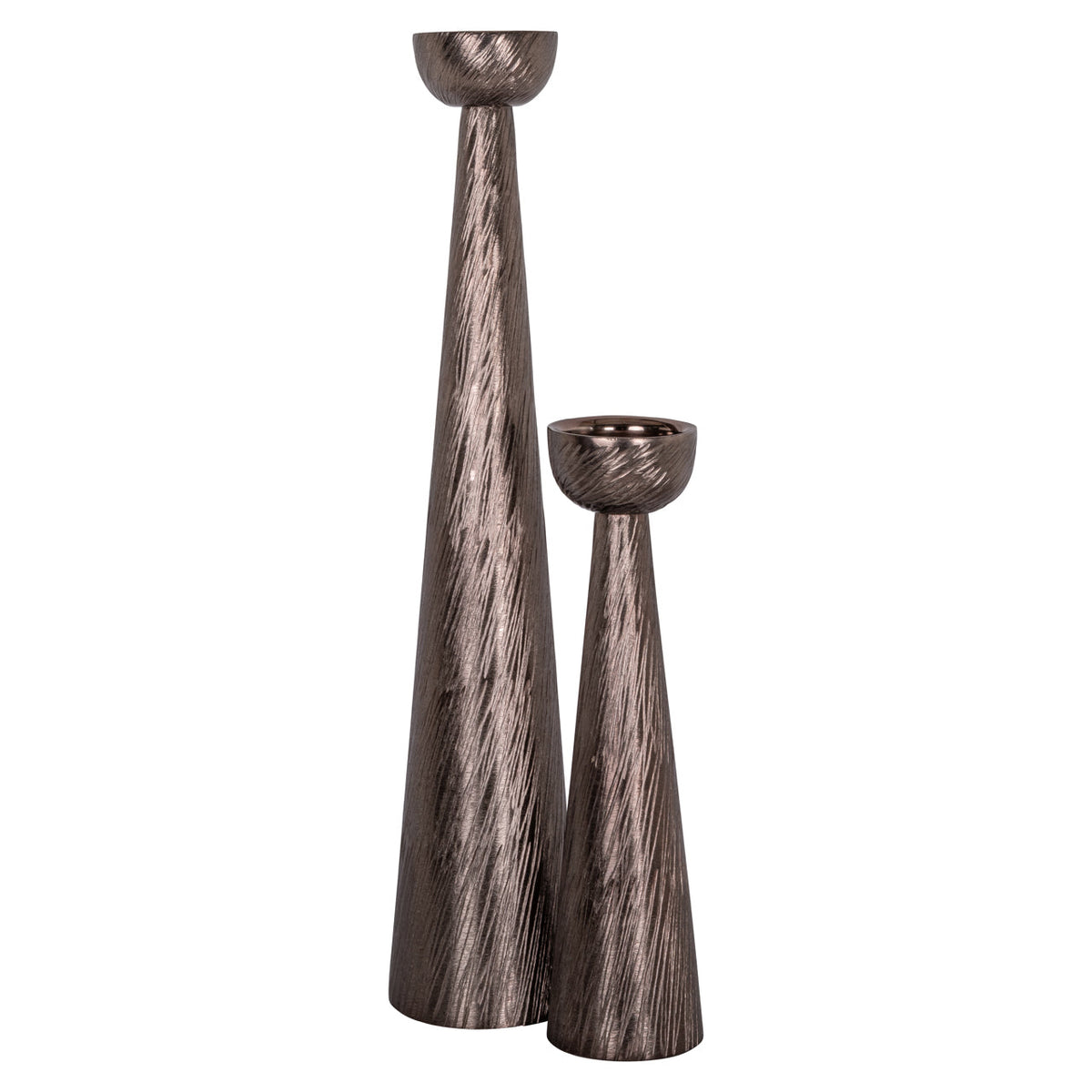 Richmond Interiors Accessories Candle holder Saphira smoke large House of Isabella UK