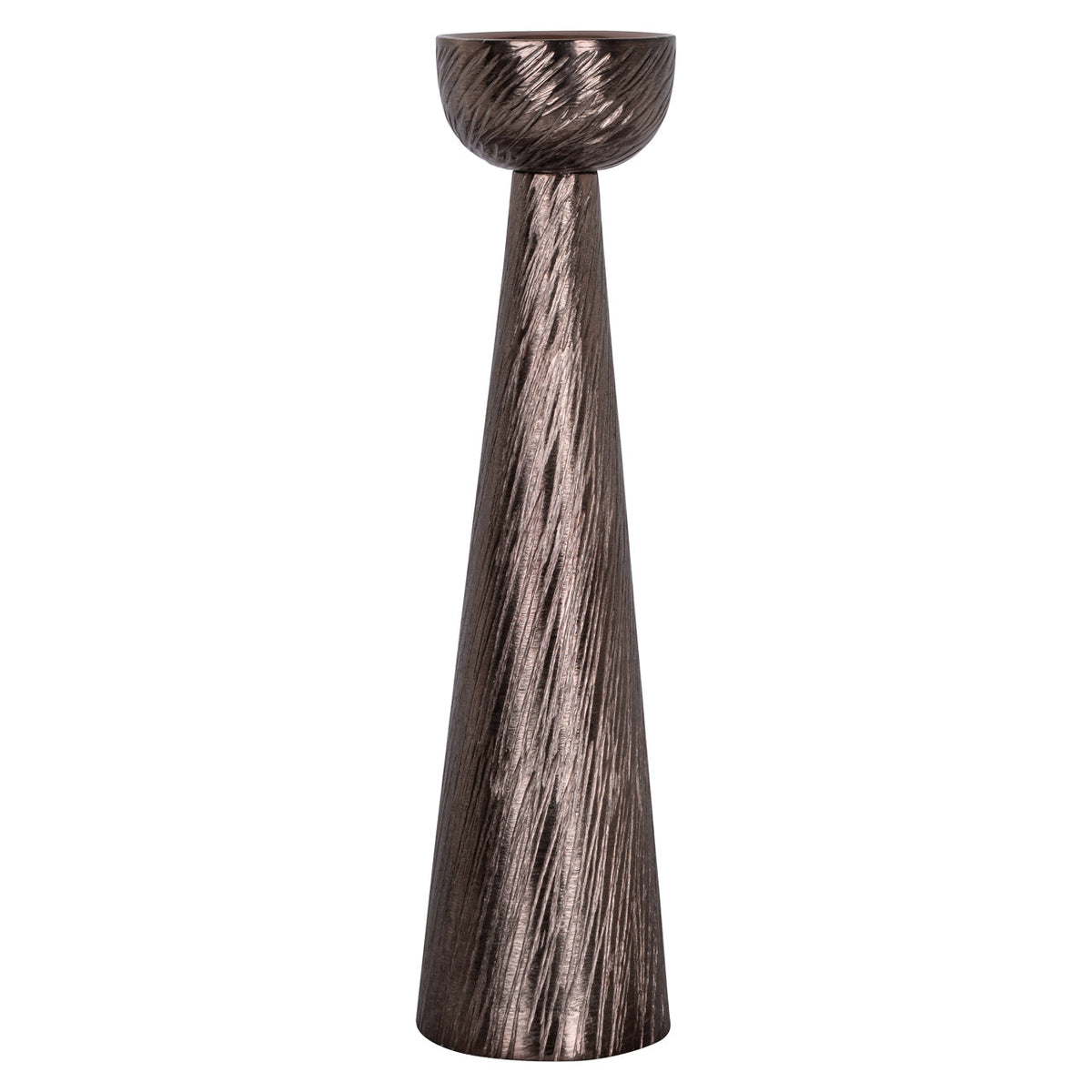 Richmond Interiors Accessories Candle holder Saphira smoke small House of Isabella UK