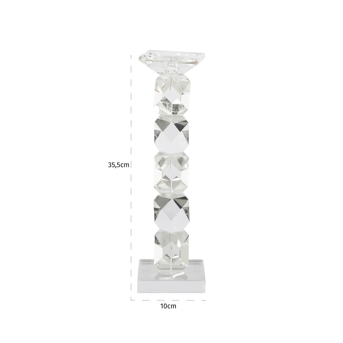 Richmond Interiors Accessories Candle holder Zhara large House of Isabella UK