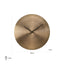 Richmond Interiors Accessories Clock Aden gold House of Isabella UK