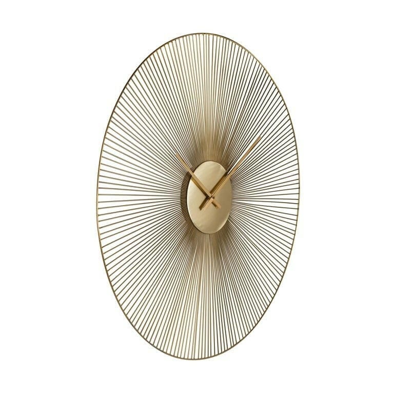 Richmond Interiors Accessories Clock Audrey (Gold) House of Isabella UK