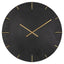 Richmond Interiors Accessories Clock Bilal black/gold House of Isabella UK