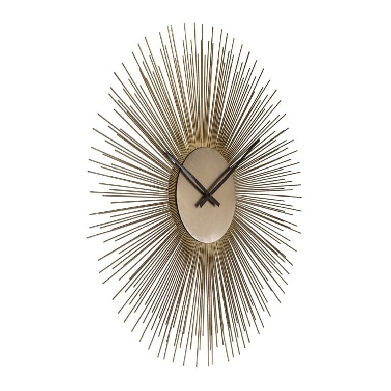 Richmond Interiors Accessories Clock Chasin (Gold) House of Isabella UK