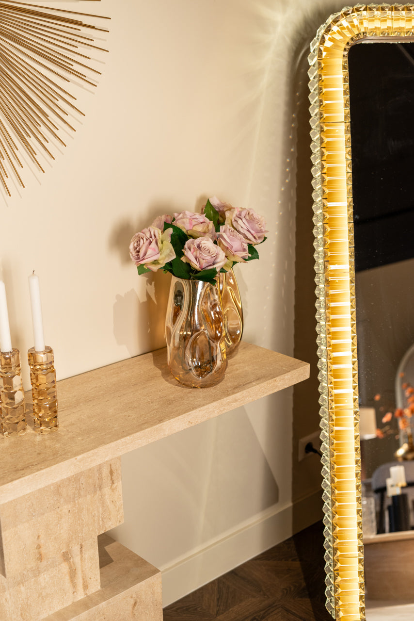 Richmond Interiors Accessories Clock Chasin gold House of Isabella UK