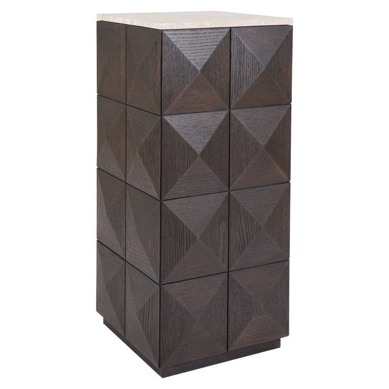 Richmond Interiors Accessories Column Claremont (Brown) House of Isabella UK