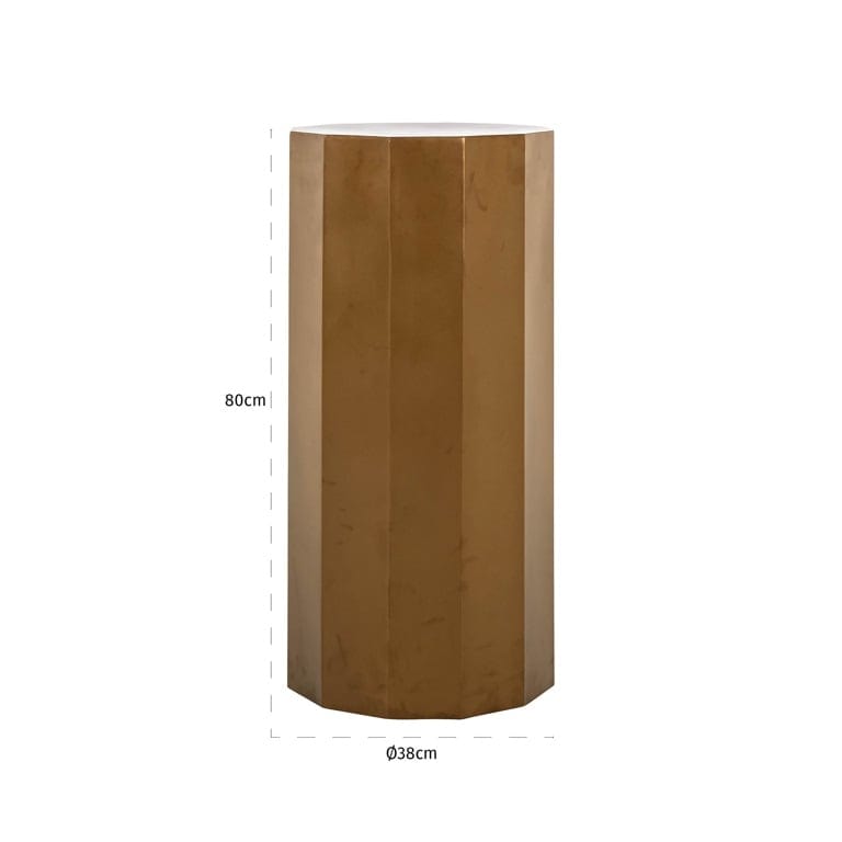 Richmond Interiors Accessories Column Kilpin (Brushed Gold) House of Isabella UK