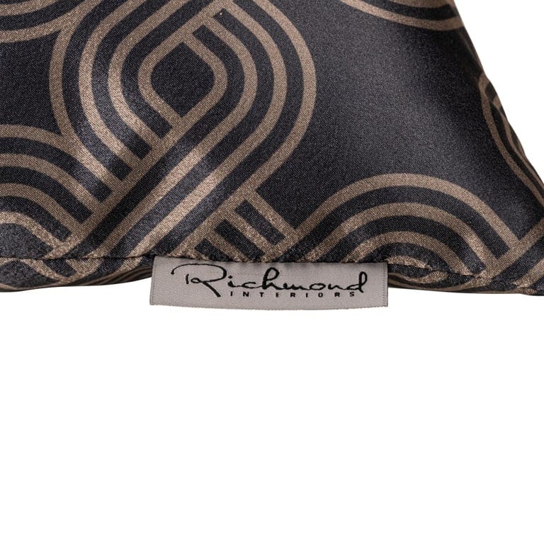 Richmond Interiors Accessories Cushion Meagan 50x50 (Monaco 23050 Chained Quadrant 75 - 8022 Twig) House of Isabella UK