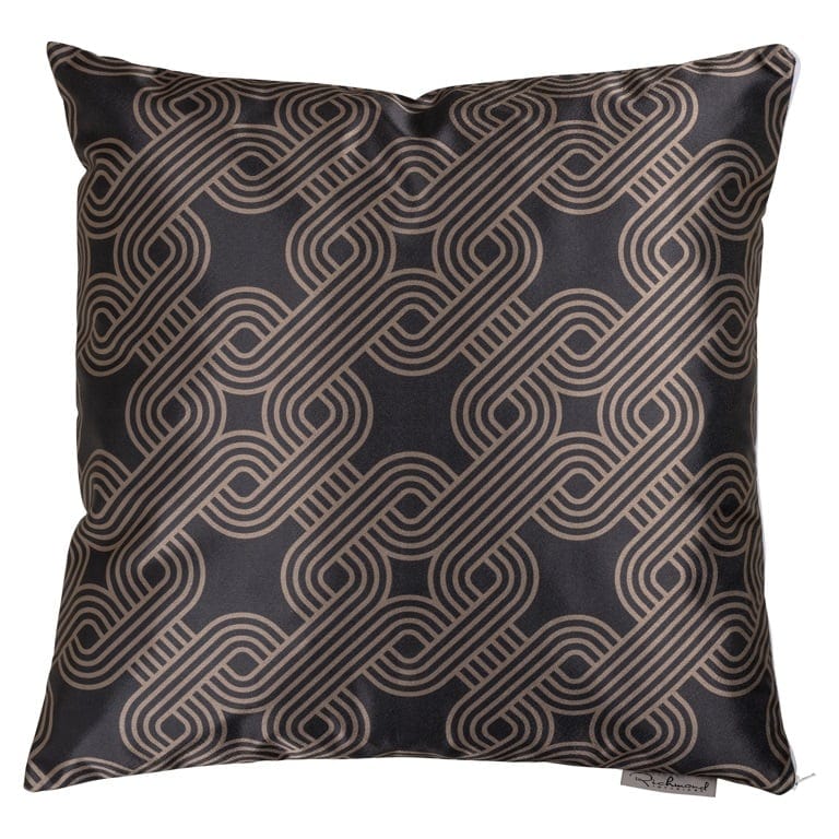 Richmond Interiors Accessories Cushion Meagan 50x50 (Monaco 23050 Chained Quadrant 75 - 8022 Twig) House of Isabella UK