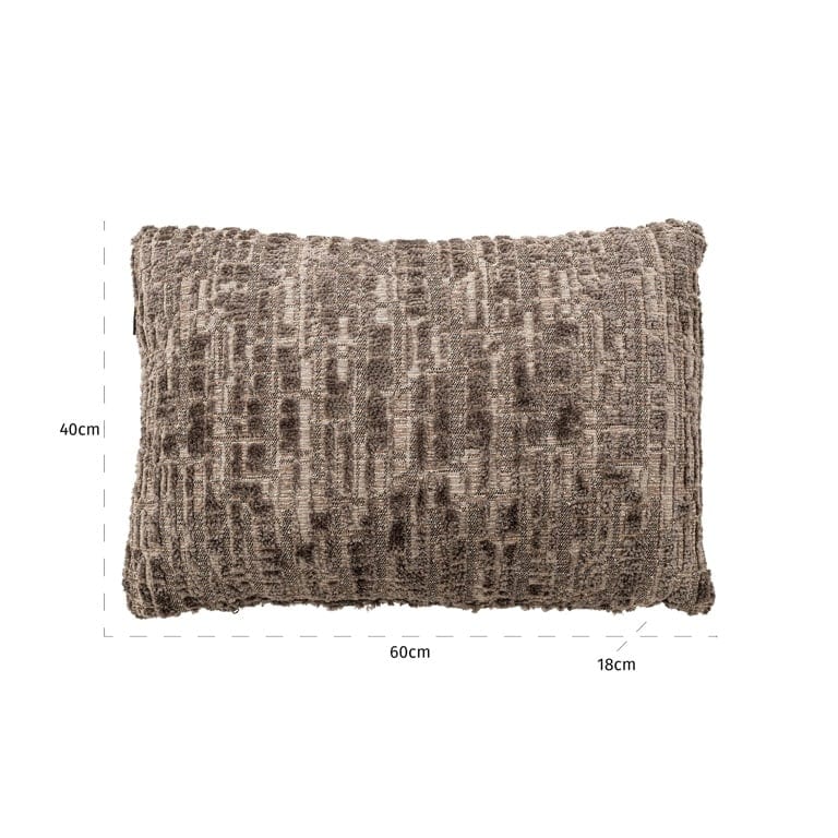 Richmond Interiors Accessories Cushion Olin 40x60 greige dalia (Dalia 45 Greige) House of Isabella UK