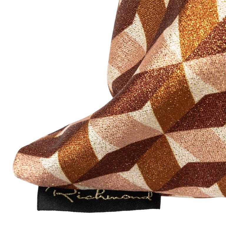 Richmond Interiors Accessories Cushion Philine 50x50 (Architect 3575 Brique Donna BT24508) House of Isabella UK