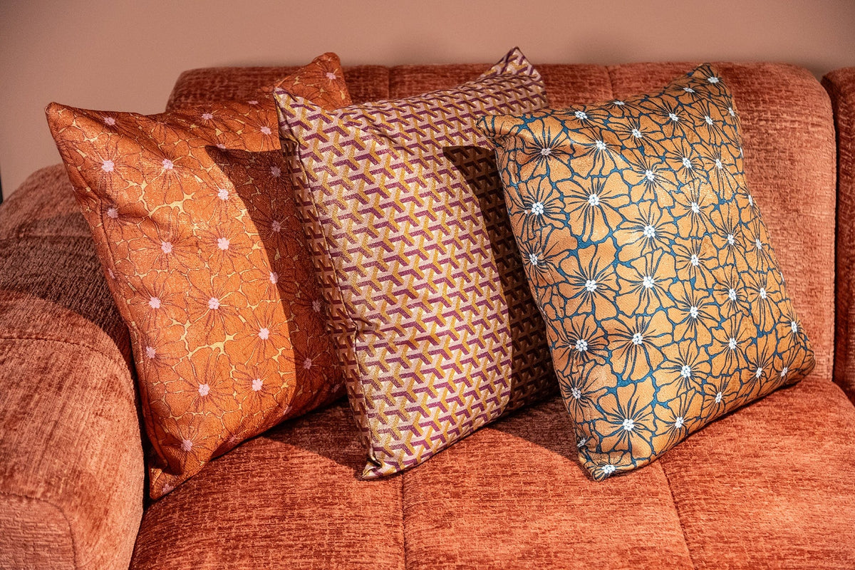 Richmond Interiors Accessories Cushion Pommelin 50x50 (Architect 0787 Dustypink Donna BT24508) House of Isabella UK