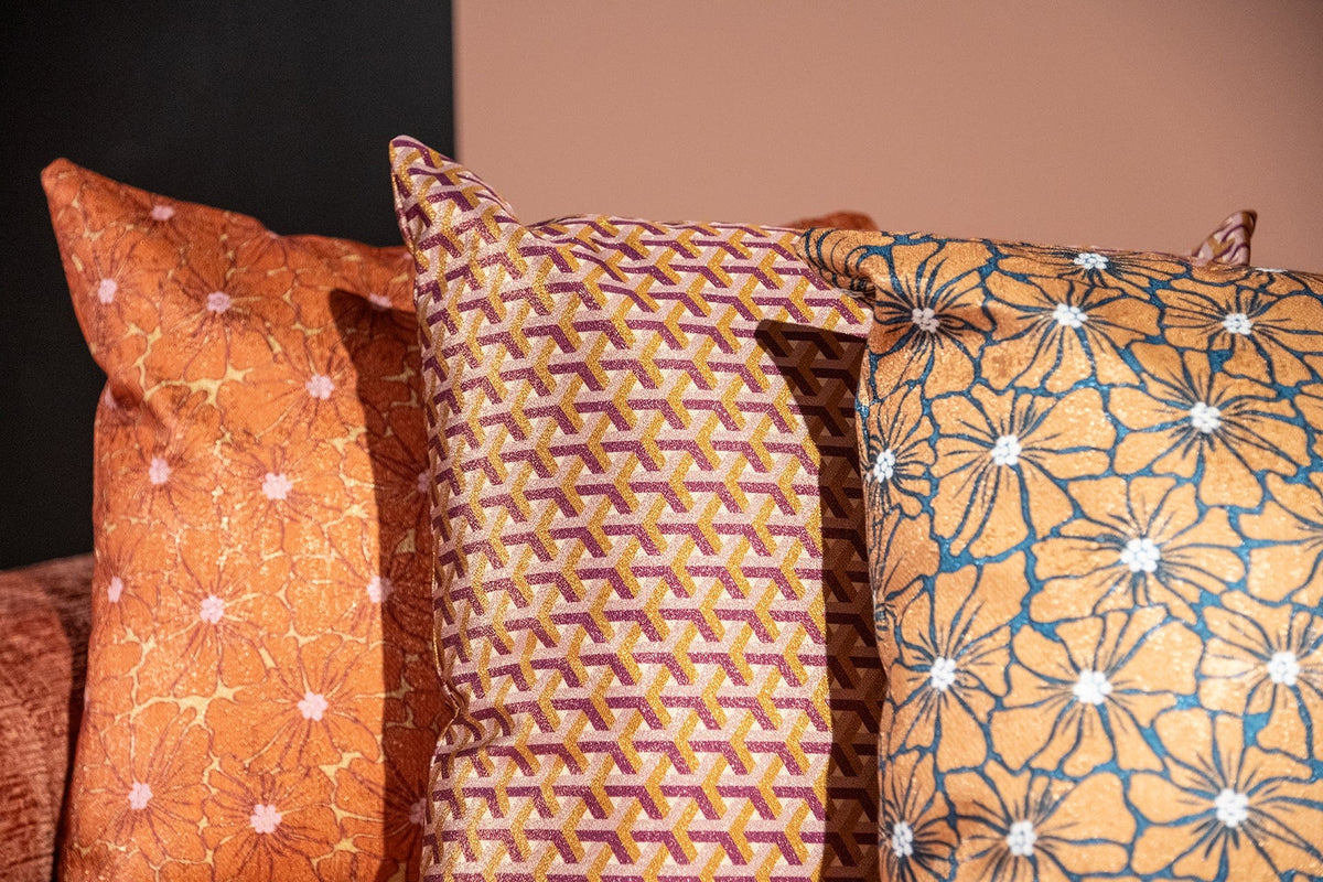 Richmond Interiors Accessories Cushion Pommelin 50x50 (Architect 0787 Dustypink Donna BT24508) House of Isabella UK