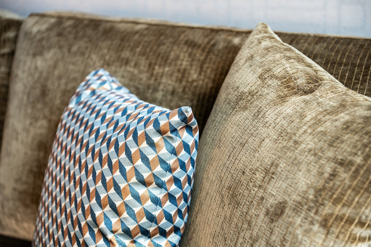 Richmond Interiors Accessories Cushion Vivienne 50x50 (Geo Shape 7021 Space Donna BT24004) House of Isabella UK