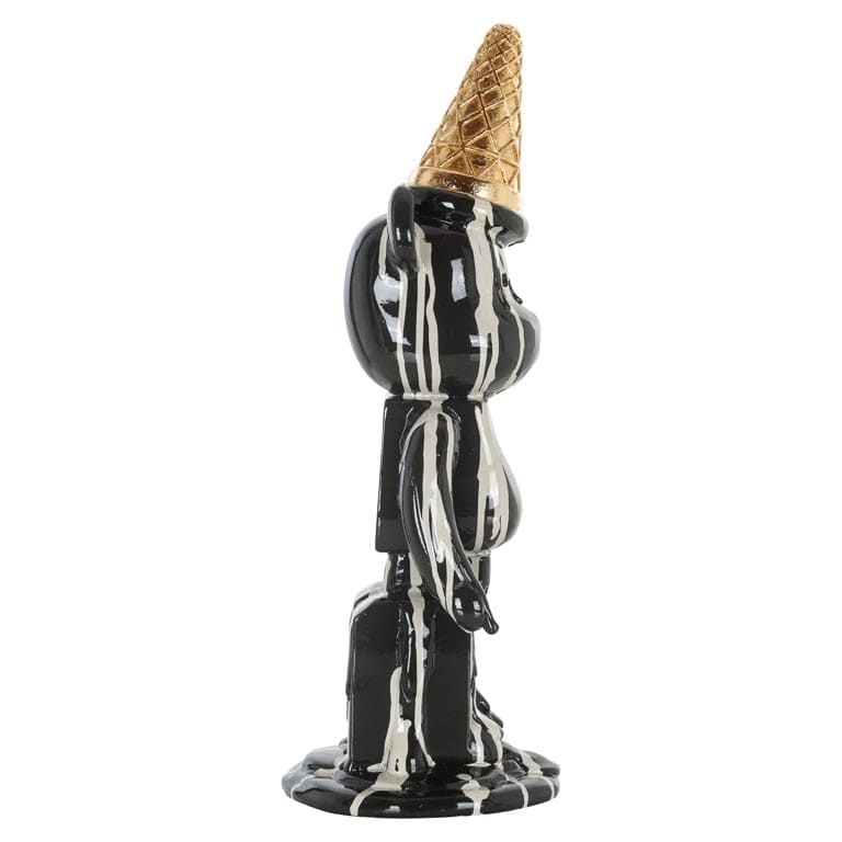 Richmond Interiors Accessories Deco object icebear black (Black) House of Isabella UK