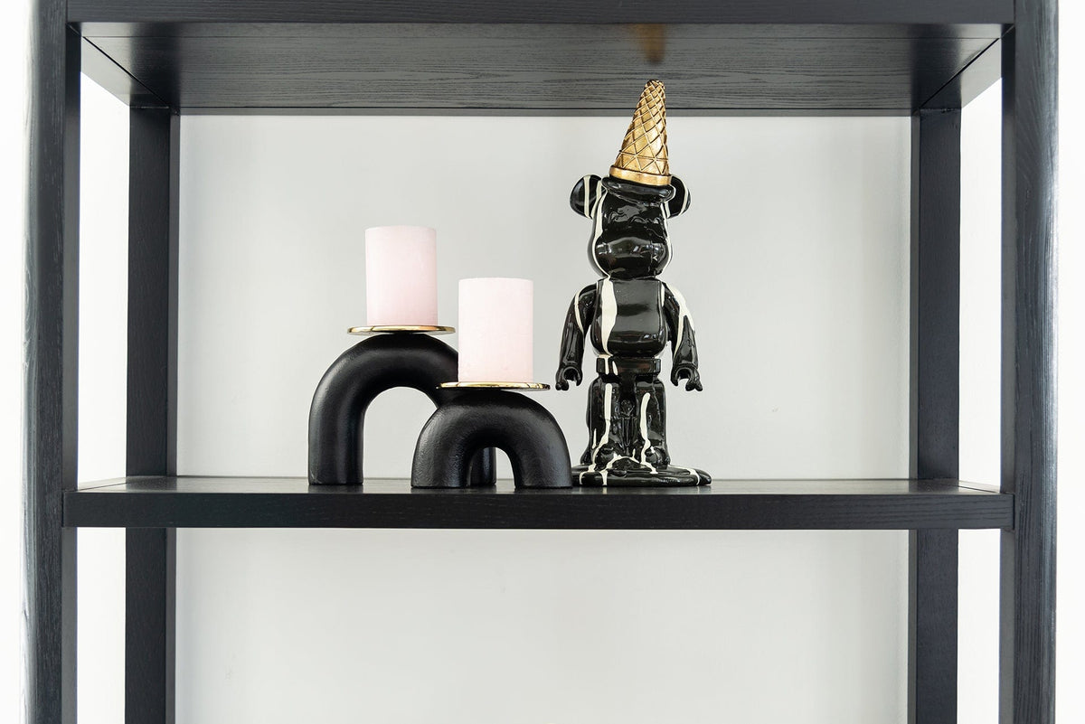 Richmond Interiors Accessories Deco object icebear black (Black) House of Isabella UK