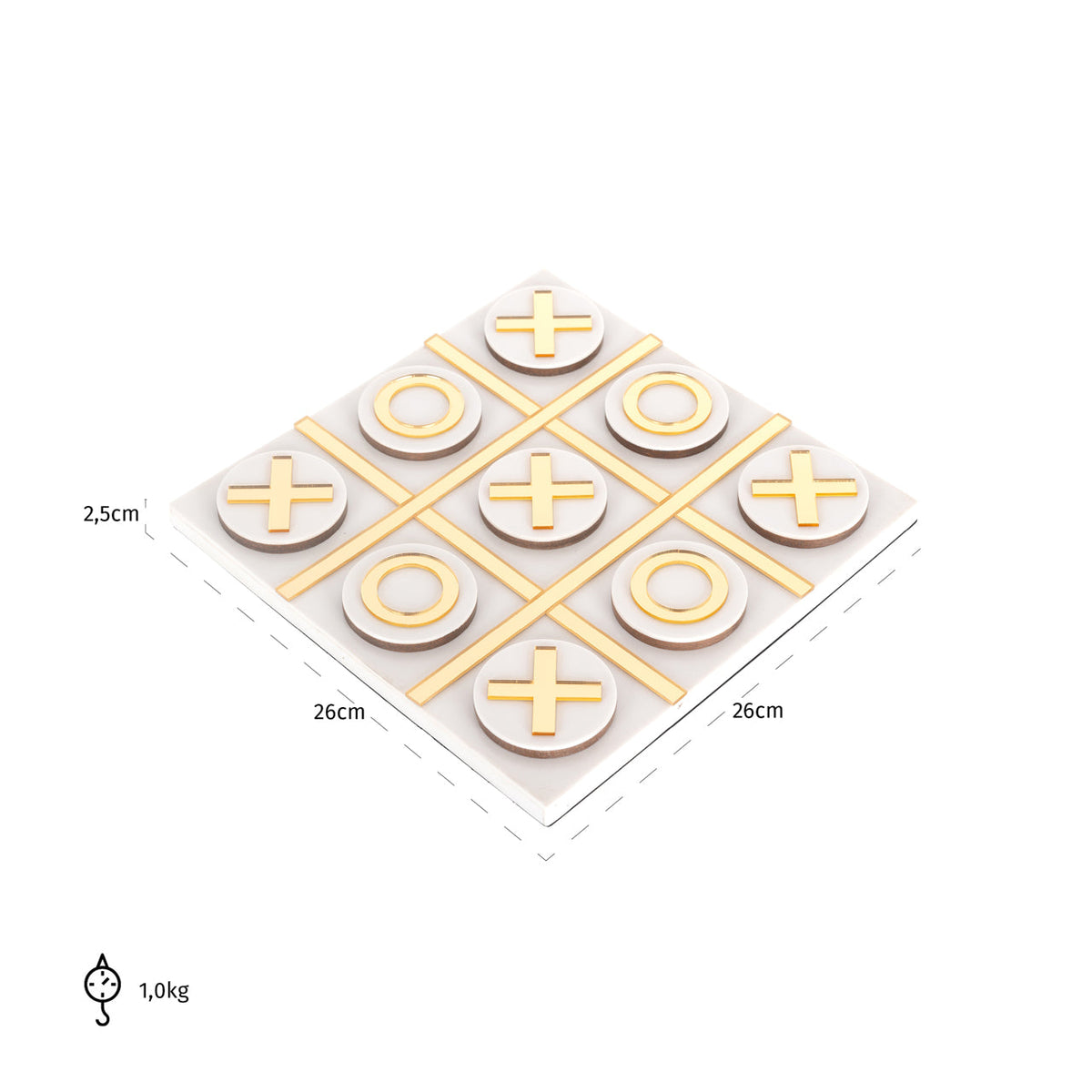 Richmond Interiors Accessories Decorative game Maylie white House of Isabella UK