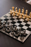 Richmond Interiors Accessories Decorative game Saray black/gold chessboard House of Isabella UK