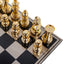 Richmond Interiors Accessories Decorative game Saray black/gold chessboard House of Isabella UK