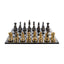 Richmond Interiors Accessories Decorative game Saray black/gold chessboard House of Isabella UK
