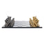 Richmond Interiors Accessories Decorative game Saray black/gold chessboard House of Isabella UK